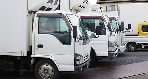 トラックの写真